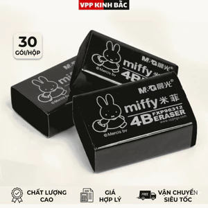 3 Gôm Tẩy Đen M&G -Tẩy Chì Sạch Sẽ, Ít Vụn Nhỏ Phù Hợp Học Sinh, Sinh Viên.