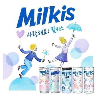 Nước Soda Sữa Milkis Mix Vị | soda sữa ít ngọt Việt CASUMO - Thương Hiệu Hàn Quốc (250ml/lon)-có sỉ