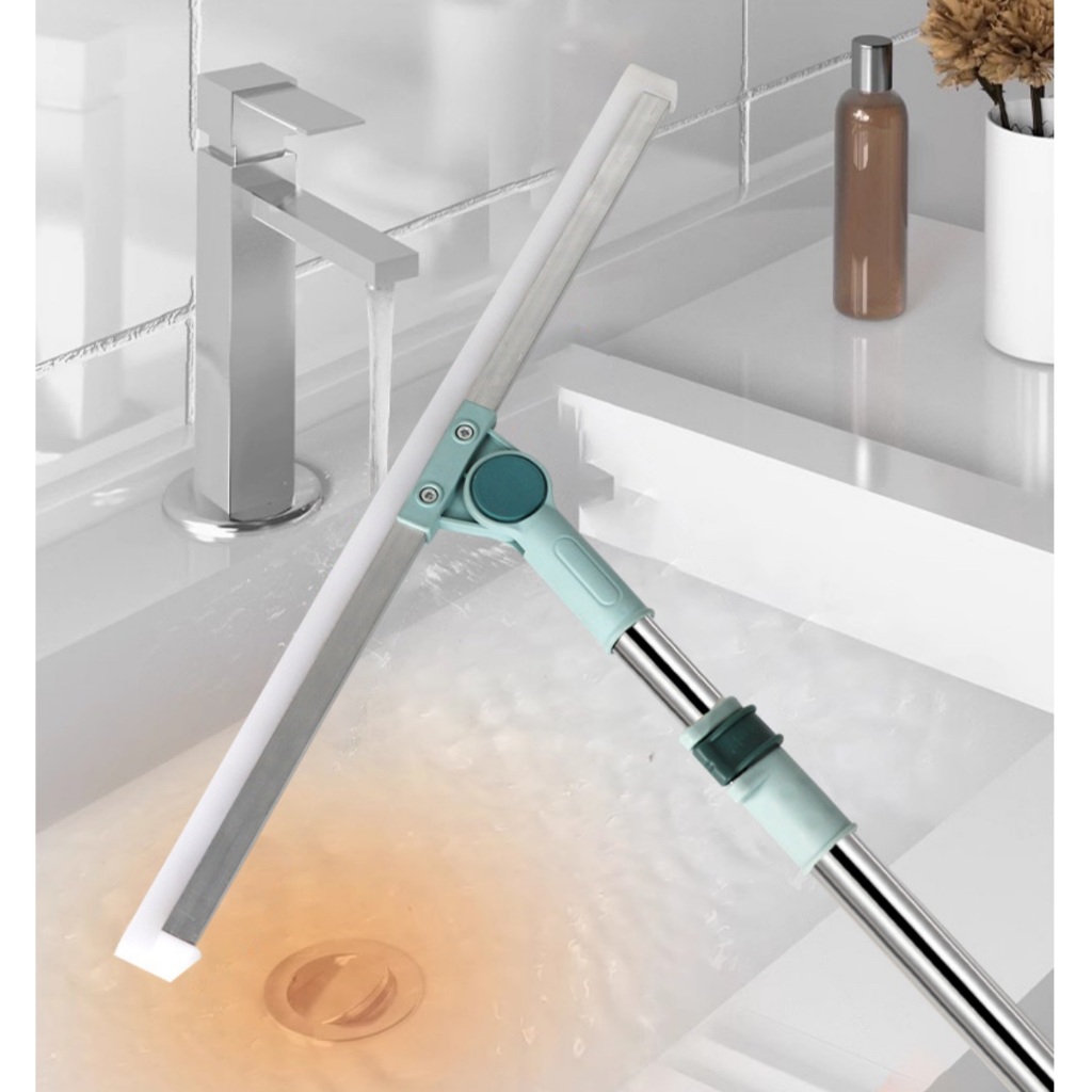 Cây gạt nước sàn nhà tắm silicon, cây gạt nước bàn gạt lớn 50cm tăng giảm chiều dài