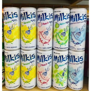 Nước Soda Sữa Milkis Mix Vị | soda sữa ít ngọt Việt CASUMO - Thương Hiệu Hàn Quốc (250ml/lon)-có sỉ
