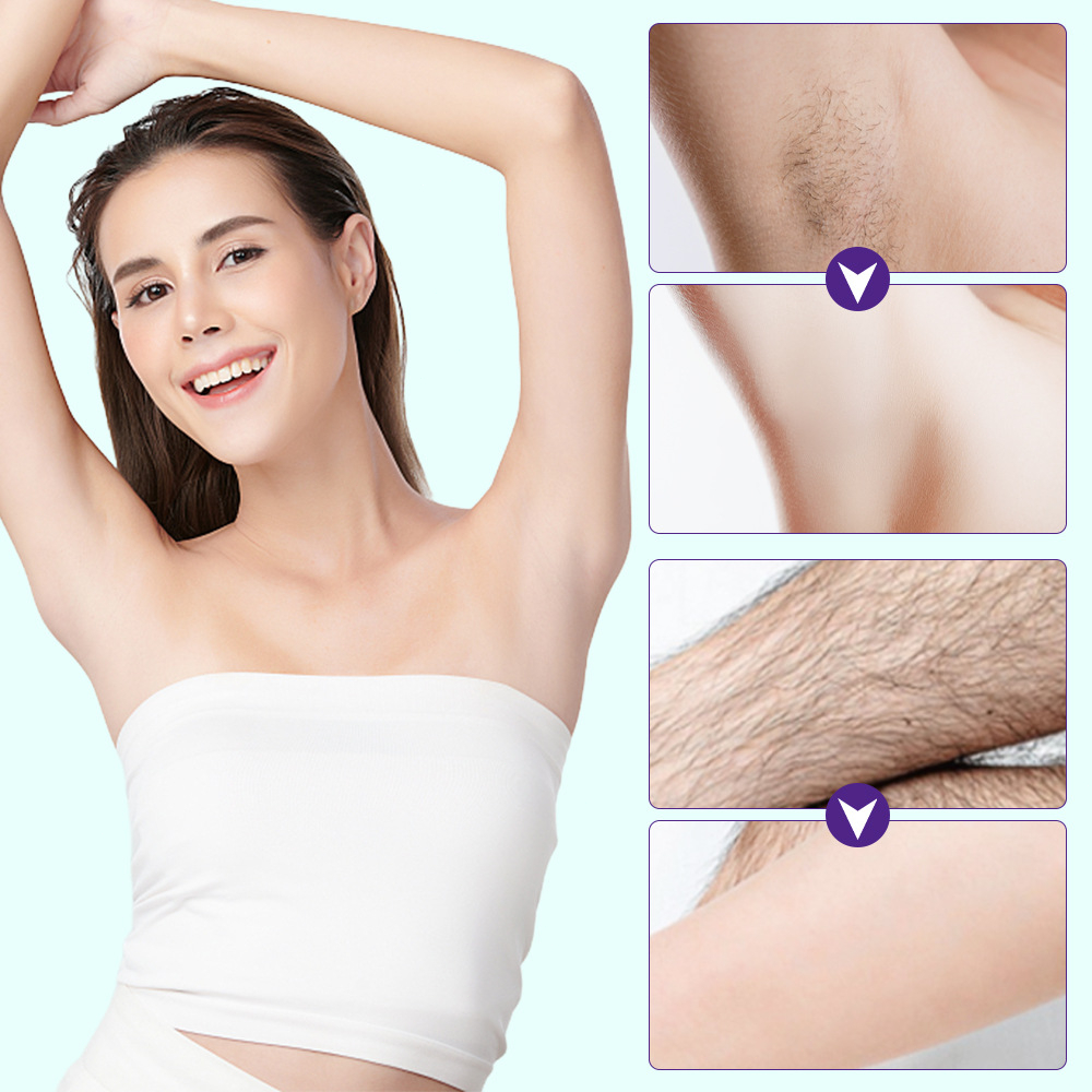 sáp wax lông，Kem tẩy lông 4IN1 MOIKA - Dịu nhẹ, dưỡng ẩm, sáng da, ức chế mọc lông, 70g【MUA 2 GIẢM 40%】