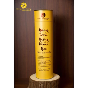 Nhang Trầm Gia Tiên Mộc Cát 30cm (3 Tấc) – Chân Trắng – Hộp 500g.