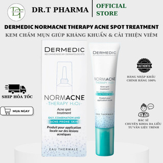 [HÀNG CÔNG TY] Kem Chấm Mụn, Gom Cồi Mụn, Giảm Sưng Viêm Dermedic Normacne Acne Spot Treatment (15ml)