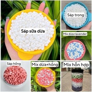 Hũ 500g Tặng chén+que sáp wax lông nóng tại nhà, dừa coconut dẻo thơm  an toàn cho mọi vùng da