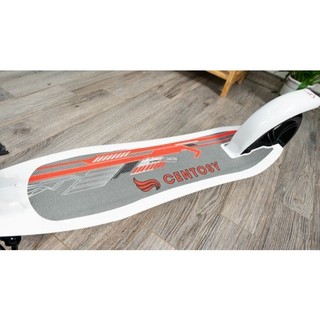 Xe trượt scooter Centosy Y5 cho bé từ 8 tuổi có chân chống chịu tải trọng dưới 100kg 2 màu trắng/đen
