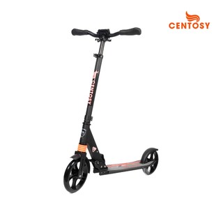 Xe trượt scooter Centosy Y5 cho bé từ 8 tuổi có chân chống chịu tải trọng dưới 100kg 2 màu trắng/đen