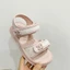 Sandal Bé Gái 2 Quai Ngang Kẻ - Dép Quai Hậu Trẻ Em Đế Mềm Êm Chân, Quai Dán Tiện Lợi Mẫu Mới 2026 TH Kids
