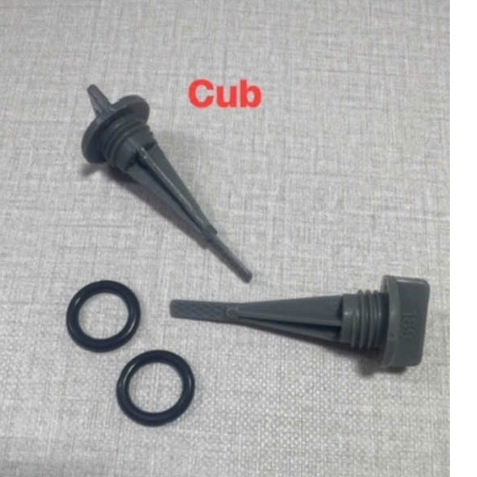 Ti thăm nhớt Cub | Que Thăm Dầu Máy Cub – Có Gioăng Cao Su, Đo Chuẩn