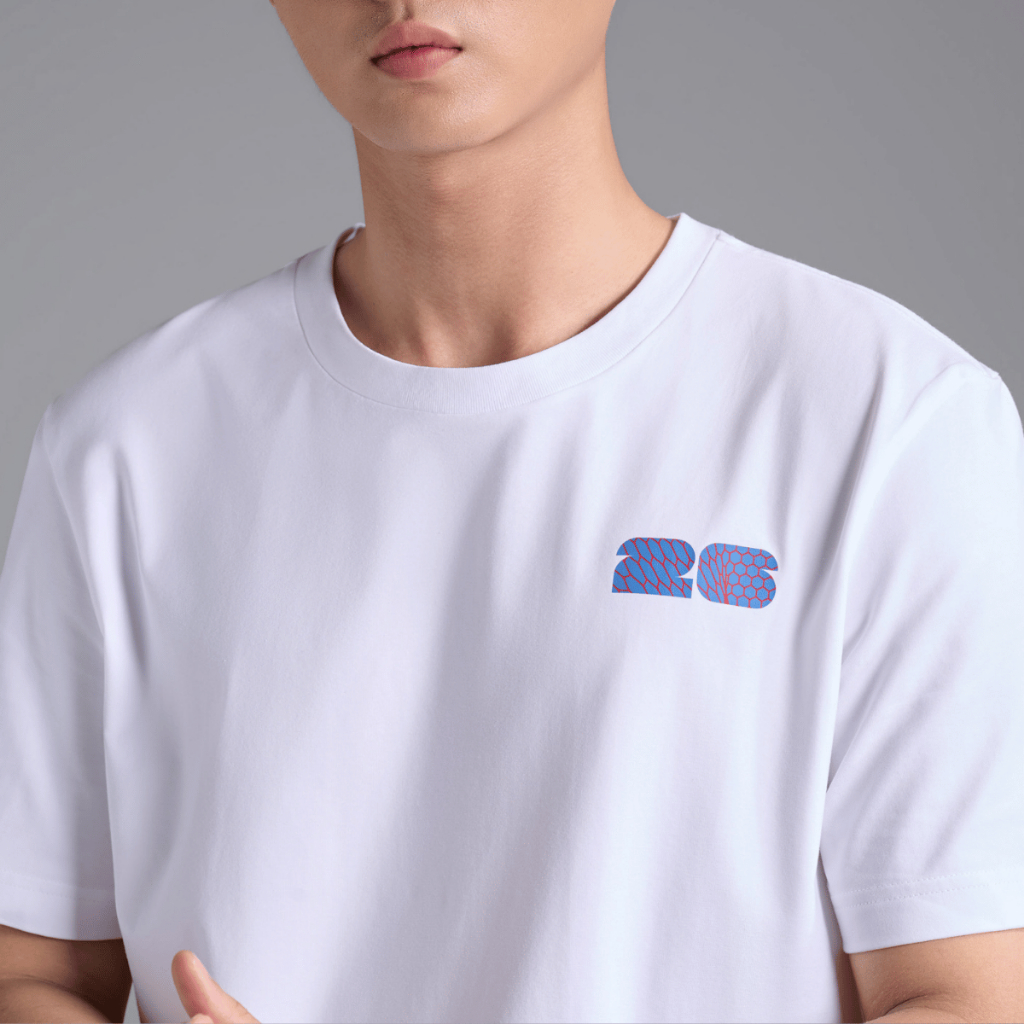 [MUA ÁO TẶNG KHĂN]Áo thun Tshirt nam nữ Cotton Compact World Cup Blue Matrix