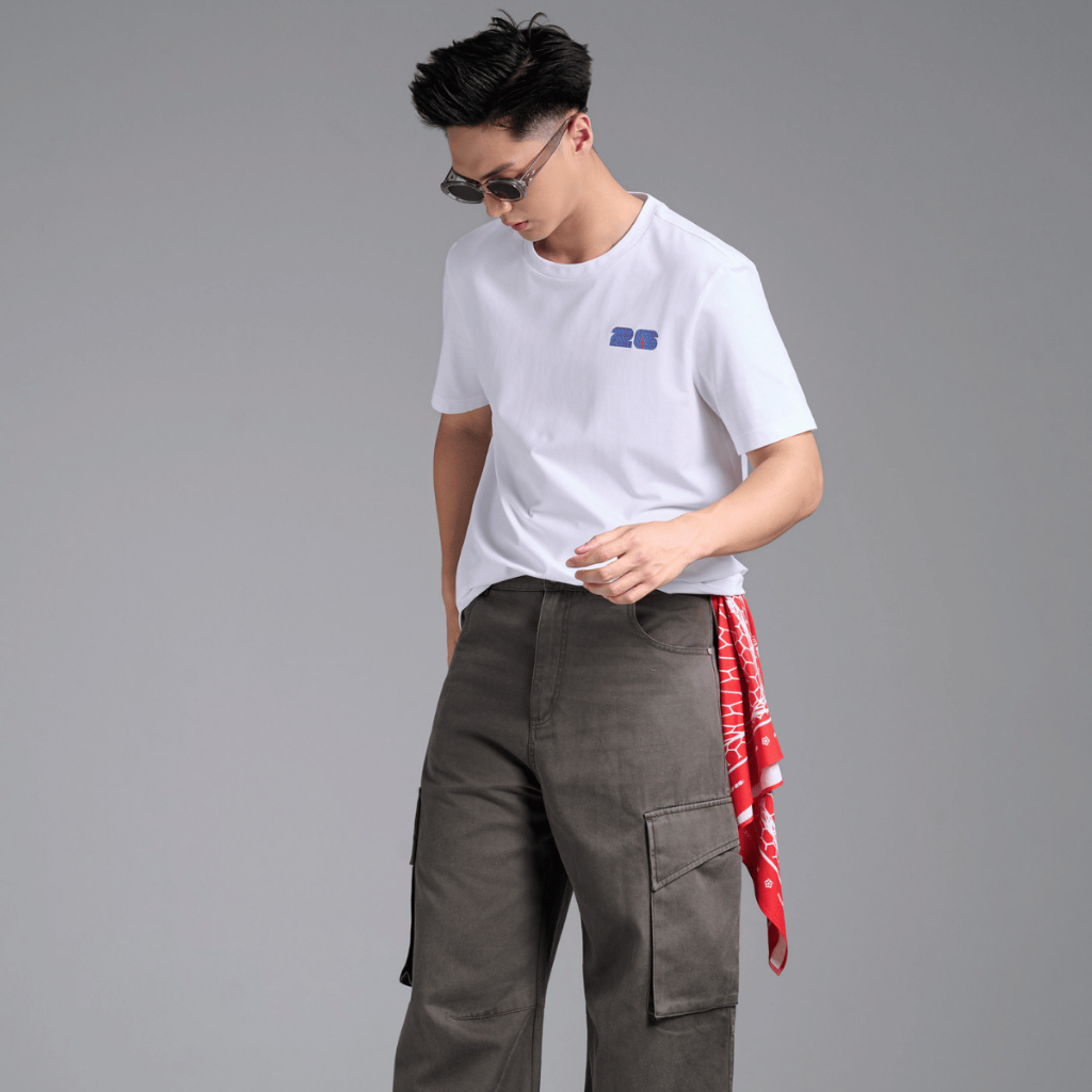 [MUA ÁO TẶNG KHĂN]Áo thun Tshirt nam nữ Cotton Compact World Cup Blue Matrix