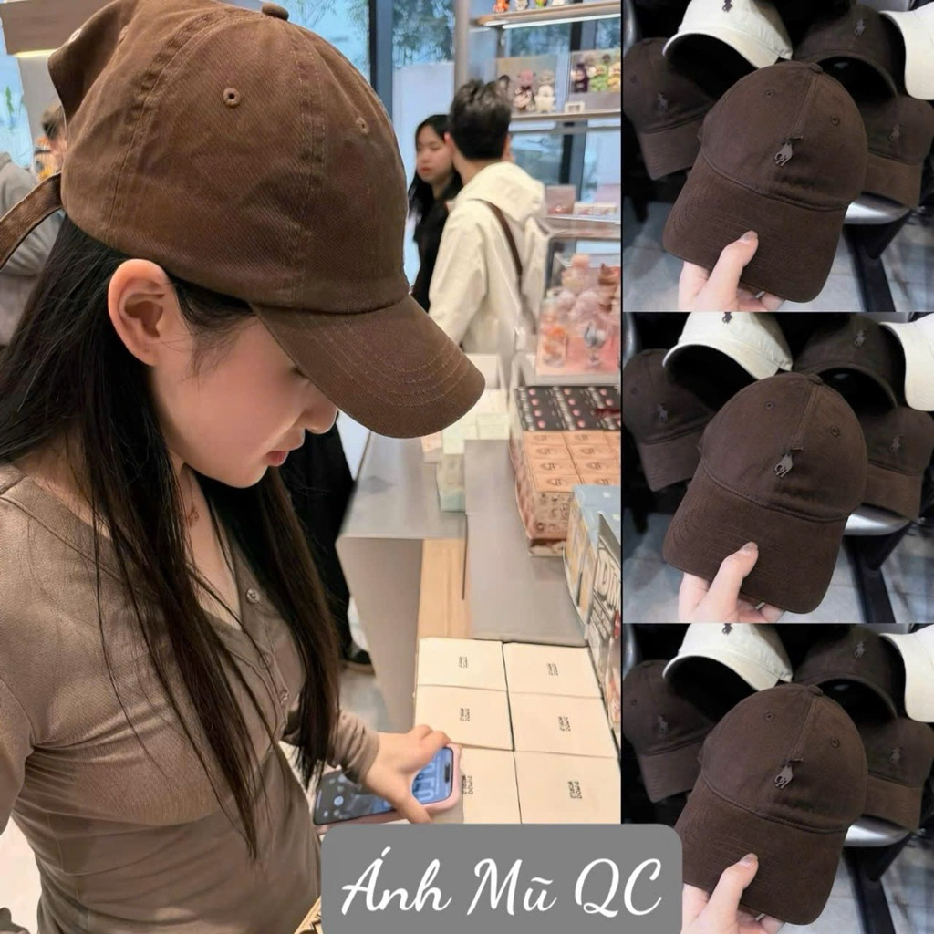 mũ lưỡi trai form mềm tag Ngựa Nâu thời trang hot trend mùa hè 2026 á