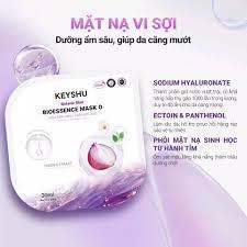 Mặt Nạ Dưỡng Da KEYSHU Hỗ Trợ Cấp Ẩm, Làm Mềm Da, Ngăn Ngừa Lão Hóa 1 Hộp 10 Miếng - Bebeau
