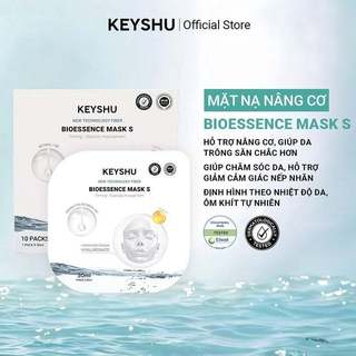 Mặt Nạ Dưỡng Da KEYSHU Hỗ Trợ Cấp Ẩm, Làm Mềm Da, Ngăn Ngừa Lão Hóa 1 Hộp 10 Miếng - Bebeau