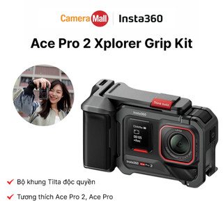 Tay Cầm Hỗ Trợ Insta360 Ace Pro 2 / Ace Pro – Xplorer Grip Kit Chính Hãng, Bảo Hành 3 Tháng