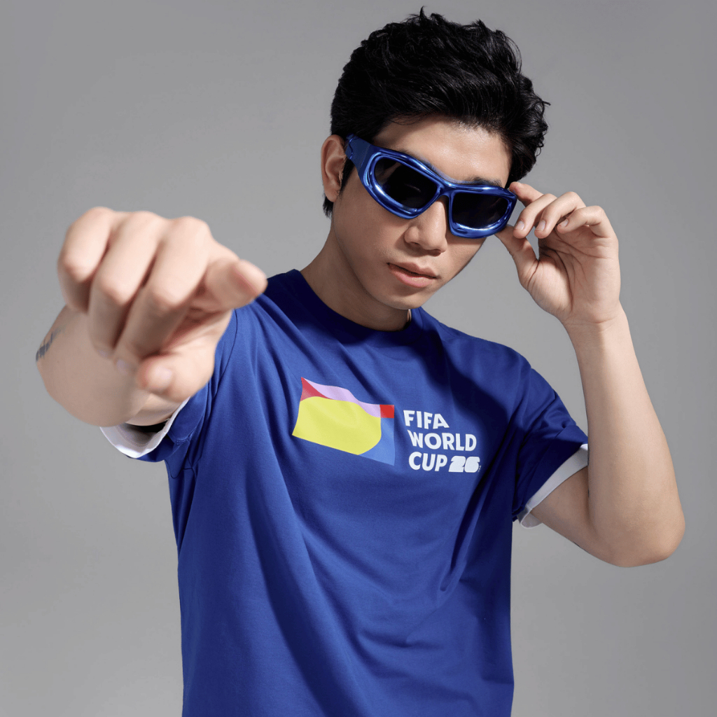 [MUA ÁO TẶNG KHĂN]Áo thun Tshirt nam nữ Relaxed Fit Cotton Compact World Cup Unity Bar