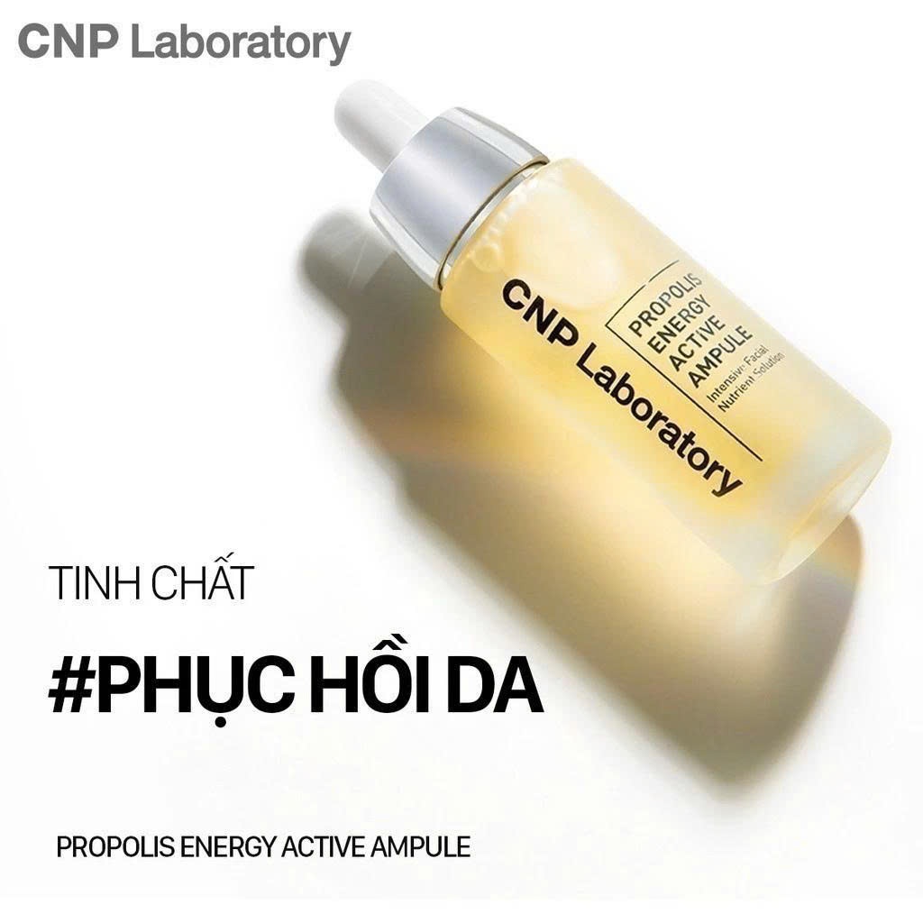 [CNP Laboratory Official] Tinh chất tái tạo phục hồi da chiết xuất keo ong CNP Propolis Energy Active Ampule 35ml