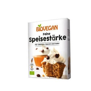 Tinh Bột Bắp Biovegan 250g Hữu Cơ Làm Bánh Nấu Súp Sánh Mịn Tự Nhiên - Natural Market