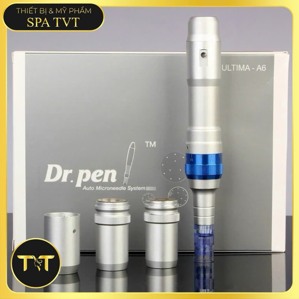 MÁY PHI KIM MYM DR.PEN A6 – BÚT VI KIM CẤY TẢO, CẤY PHẤN, THU NHỎ LỖ CHÂN LÔNG, MỜ THÂM
