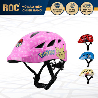Mũ Bảo Hiểm Xe Đạp Trẻ Em ROC R43 Chính Hãng, Nón Cho Bé