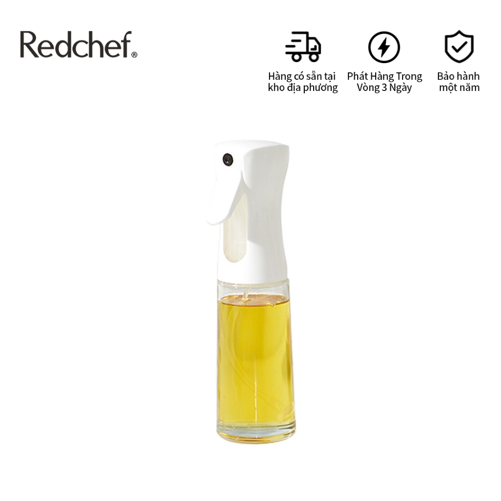 Redchef  Bình xịt dầu White 220ml