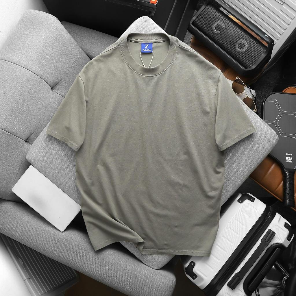 Áo Thun Trơn Nam Vải Cotton 4 Chiều 230GSM Artcom – Cotton Mềm Mịn, Form Regular, Co Giãn Thoáng Mát