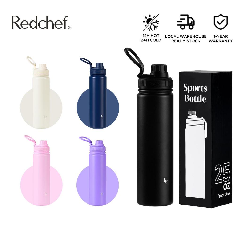Redchef 750ml Bình Nước  Thép Không Gỉ  Giữ Nhiệt 24H/12H Chống Rò Không BPA  Lý Tưởng Cho Đi Làm Đi Học & Du Lịch