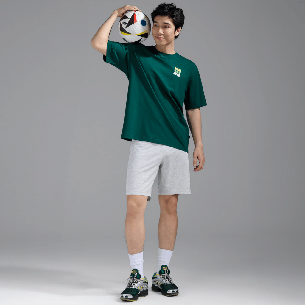 [MUA ÁO TẶNG KHĂN]Áo thun Tshirt nam nữ Relaxed Fit Cotton Compact World Cup The Goal Canvas