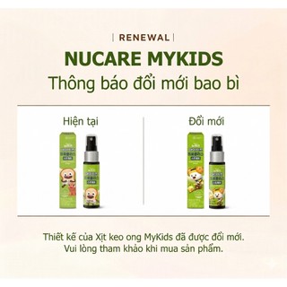 Xịt họng keo ong vị ngọt dịu DAESANG WELLIFE MYKIDS PROPOLIS SPRAY 30ML cho bé từ 1 tuổi