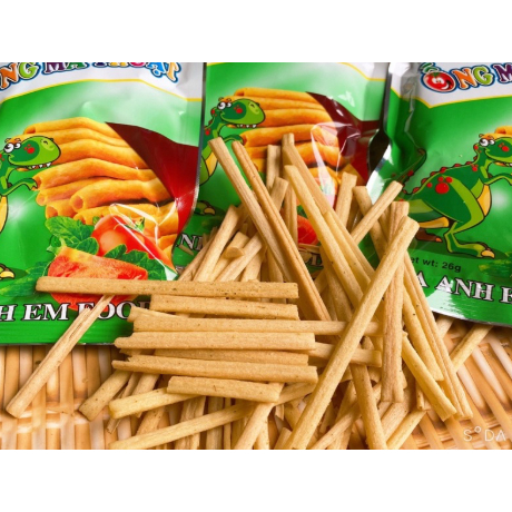 Snack Ống Ma Thuật, Snack Chiên Giòn Thơm Ngon - Đồ Ăn Vặt