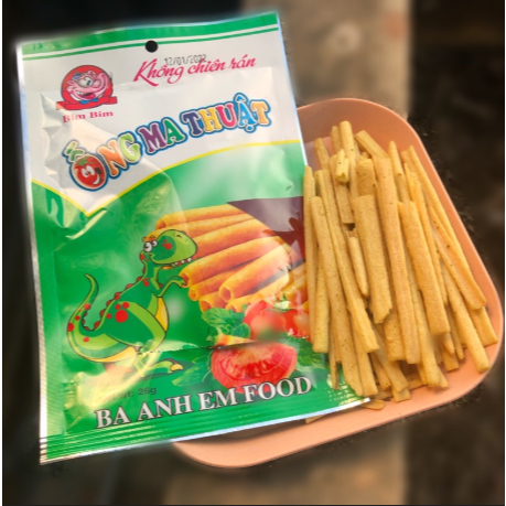 Snack Ống Ma Thuật, Snack Chiên Giòn Thơm Ngon - Đồ Ăn Vặt