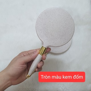GƯƠNG SPA THẨM MỸ CẦM TAY ĐẸP Y HÌNH VÀ VIDEO SHOP QUAY CHỤP