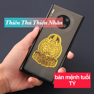 Miếng Dán Phật Bản Mệnh 12 Con Giáp , Có Keo Dán Mặt Sau