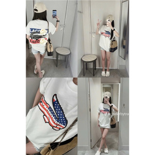 Áo Phông Cá Sấu Mỹ Mới Hottrend Hoạ Tiết In 5D chuyển Nhiệt Chất Liệu Cotton 2C BP22