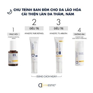 [HÀNG CÔNG TY] Tinh chất tái tạo da chống lão hóa 1% Retinol nguyên chất Hyaestic 1% Pure Retinol