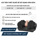 Bộ tạ đa năng LYSIN 80kg xoay tay cầm điều chỉnh, tập gym tại nhà, chính hãng,nhỏ gọn phiên bản 2026 — ảnh 8