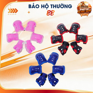 Bảo hộ chân tay trẻ em [Centosy] BB cho bé dưới 38kg 3 màu xanh/hồng/đỏ