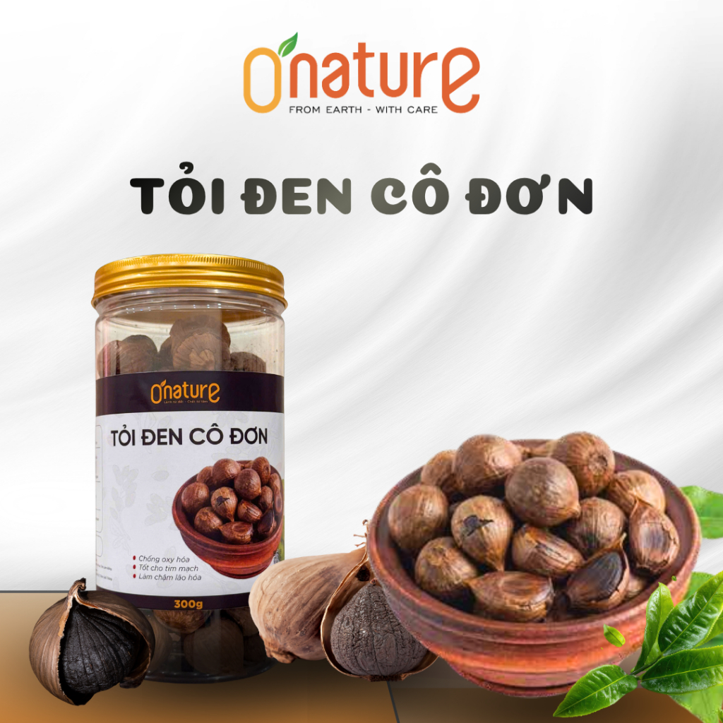 Tỏi Đen Cô Đơn - O'Nature - Loại Thượng Hạng