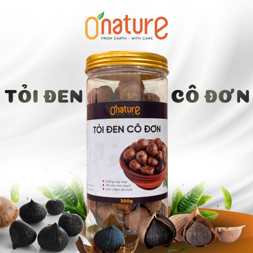 Tỏi Đen Cô Đơn - O'Nature - Loại Thượng Hạng