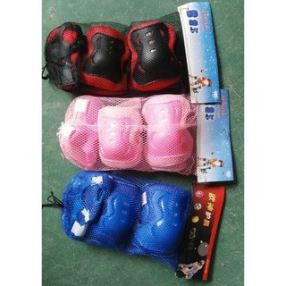 Bảo hộ chân tay trẻ em [Centosy] BB cho bé dưới 38kg 3 màu xanh/hồng/đỏ