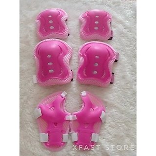 Bảo hộ chân tay trẻ em [Centosy] BB cho bé dưới 38kg 3 màu xanh/hồng/đỏ