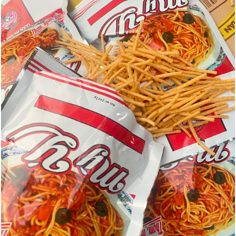 Snack Mì Ý Ba Anh Em Food Hương Vị Bò Thơm Ngon, Mỳ Ý Giòn Giòn Thơm Cay