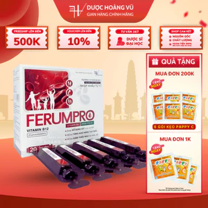 Combo 2 Siro Sắt Hữu Cơ FERUMPRO Bổ Sung Sắt & Vitamin Hỗ Trợ Tạo Máu