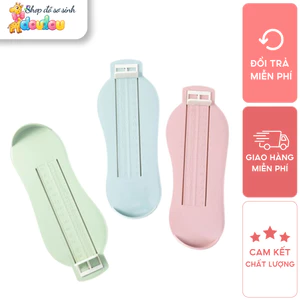 Thước Đo Bàn Chân Cho Bé Chọn Size Giày Dép Chuẩn Chính Xác Tiện Lợi Cao Cấp DouDou A18