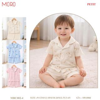 Bộ pijama cộc tay quần lửng MRC002-4