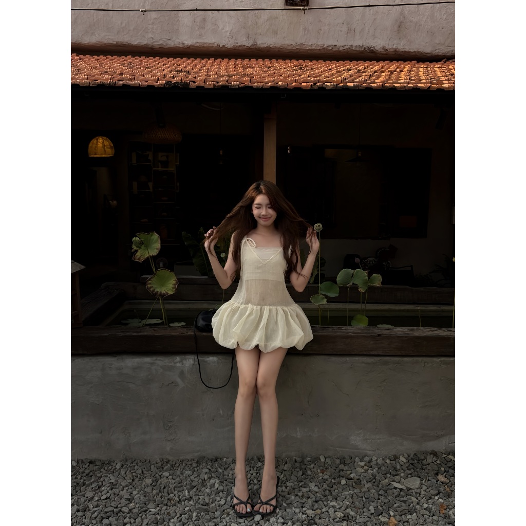 ( kèm áo trong) Áo Nữ SOPISH TOP Form Bí Năng Động Dễ Thương SECODEE