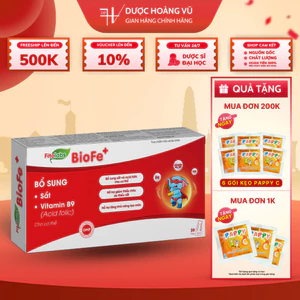 Sắt Hữu Cơ Fitolabs BioFe+ Cho Bé Dễ Hấp Thu, Không Táo Bón, Hỗ Trợ Giảm Thiếu Máu