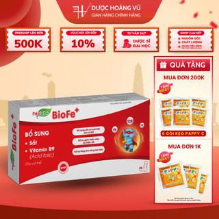 [✨QUÀ XỊN] Sắt Hữu Cơ Fitolabs BioFe+ Cho Bé Dễ Hấp Thu, Không Táo Bón, Hỗ Trợ Giảm Thiếu Máu