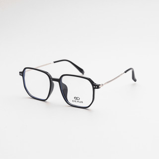 Kính Cận Dáng Vuông Eye Plus TR012 Gọng Kính Lõi Thép Chuôi Bọc Nhựa TR90 Bền Bỉ Thời Trang Unisex