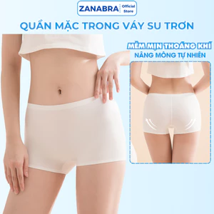 Combo 3 Quần Mặc Váy Su Trơn - Set 3 Quần Đùi Mặc Trong Váy Không Lộ Viền ZANABRA V8205