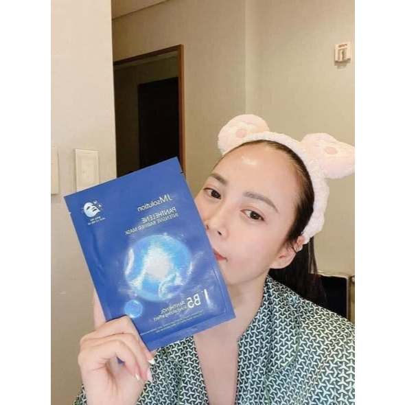 Mặt Nạ JM Solution Panthelene Intensive Barrier B5 Dưỡng Ẩm Chuyên Sâu #Xanh Dương ( hộp 5 miếng)-ThyLee
